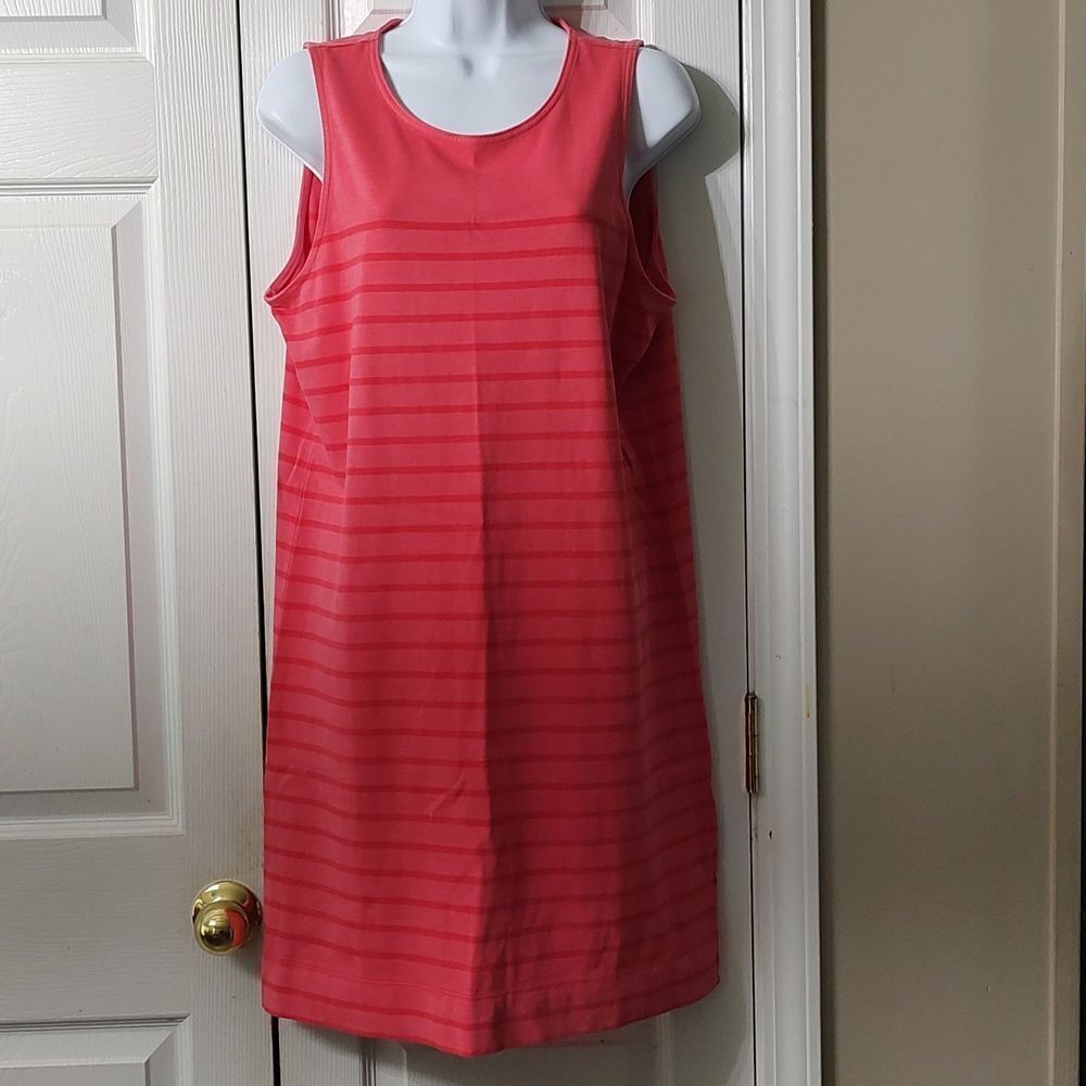 Vineyard Vines striped sleeveless summer beach cruise comfy dress Sz M